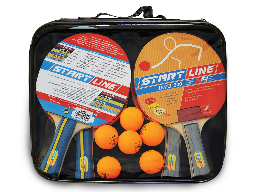 Купить Комплект ракеток и мячей Start line Level 200, Line