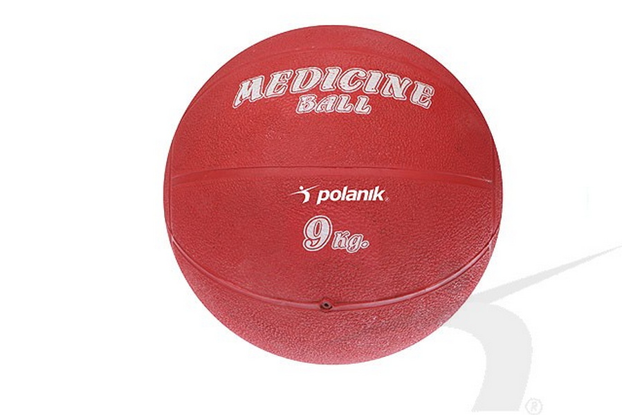 Купить Медицинбол Polanik резина, 9 кг 929-PLG-9,