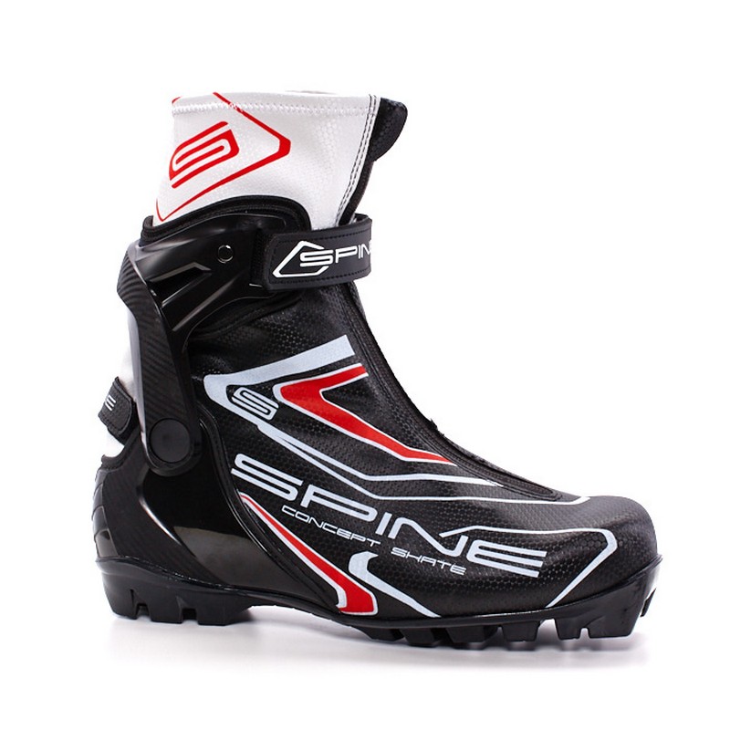 Купить Лыжные ботинки NNN Spine Concept Skate 296 черно/красный,