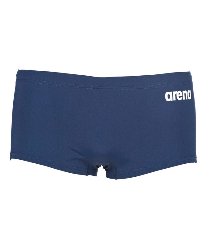 фото Плавки-шорты мужские arena solid squared short navy/white 2a255 075