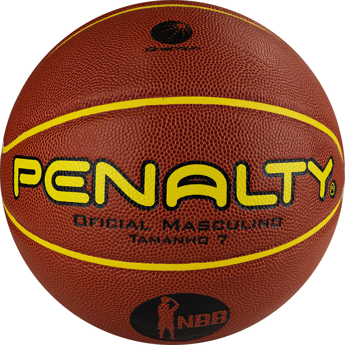 Купить Мяч баскетбольный Penalty Bola Basquete 7.8 crossover X, FIBA, 5212743110-U,р.7,ПУ, бут. камера, оранж.,