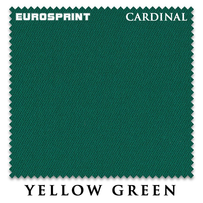 Сукно Eurosprint Cardinal 165см Yellow Green 60М