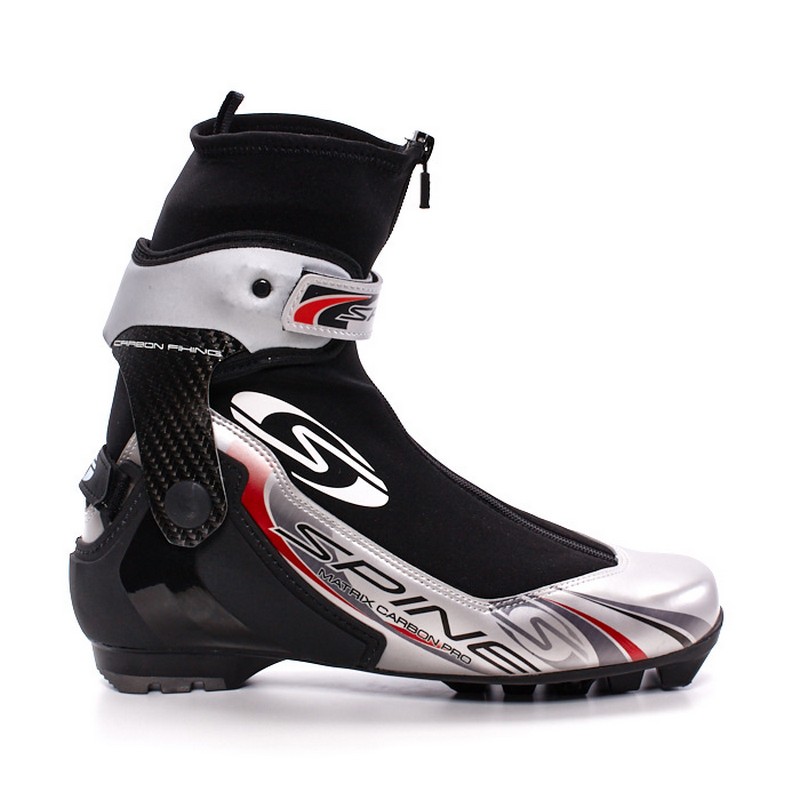 Купить Лыжные ботинки SNS Spine Pilot Matrix Carbon Pro 273K/194/2K черный,