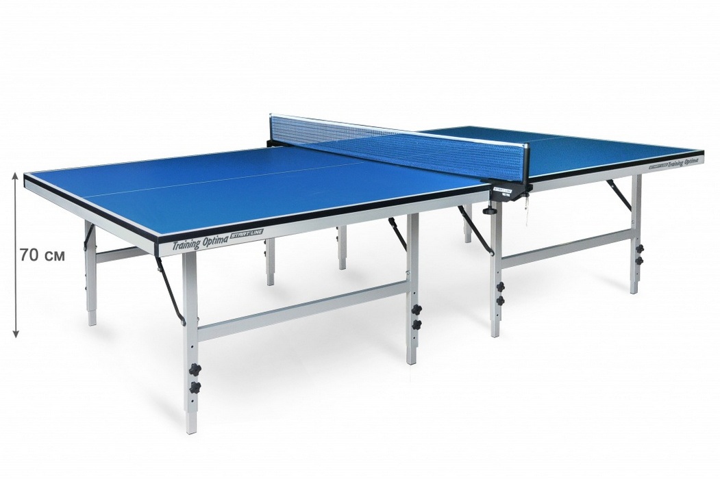 Теннисный стол Start Line Trainning Optima 22 мм, без сетки, на роликах,  - купить со скидкой