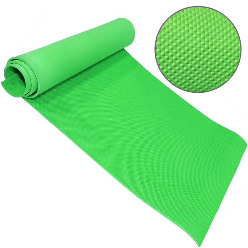 Коврик для йоги ЭВА 173х61х0,5 см (зеленый) B32215 NoBrand
