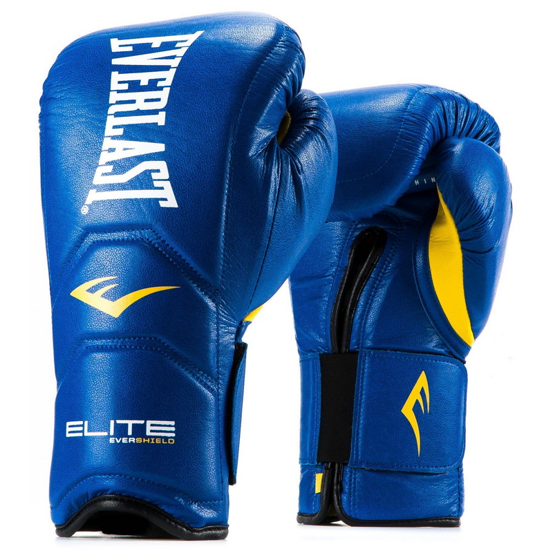 фото Перчатки тренировочные everlast elite pro 14 oz синий p00000680 14 bl