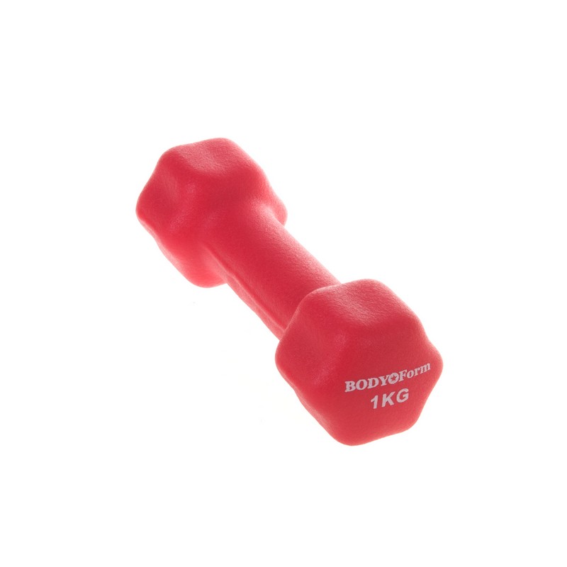 

Гантель виниловая 1 кг Body Form BF-DV03 (1шт)