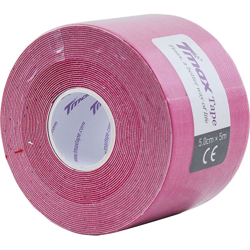 фото Тейп кинезиологический tmax extra sticky pink розовый