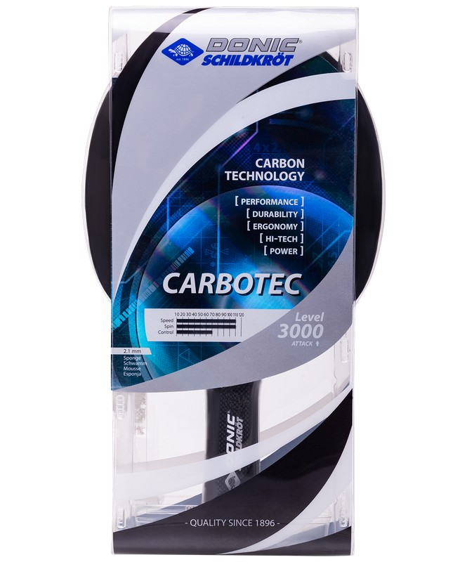 фото Ракетка для настольного тенниса donic carbotec 3000