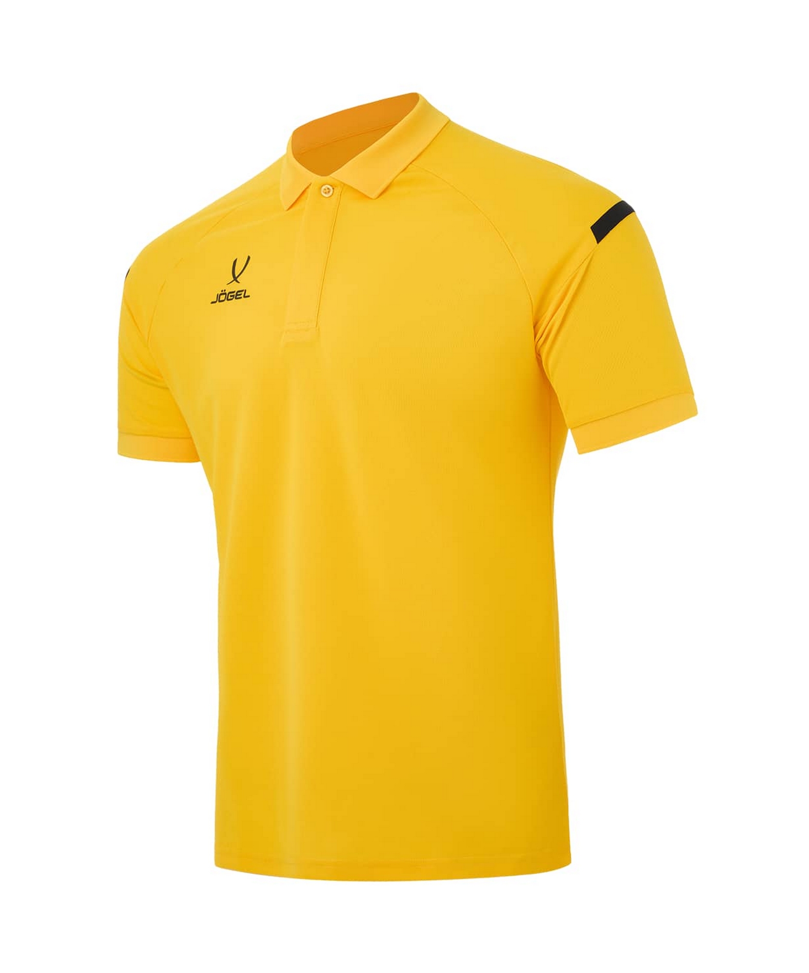 Поло Jogel CAMP 2 Poly Polo, желтый\черный 1663_2000
