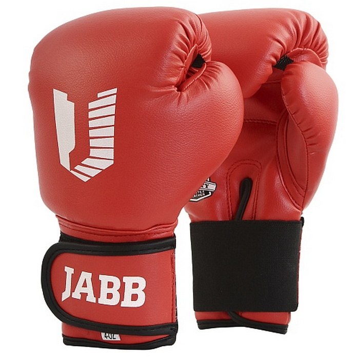 Купить Боксерские перчатки Jabb JE-2021A/Basic Jr 21A красный 6oz,