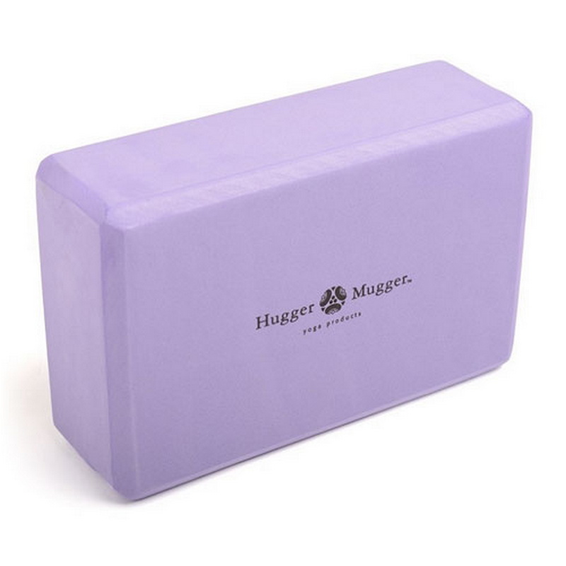Блок для йоги Hugger Mugger 3 FB-3 фиолетовый 800_800
