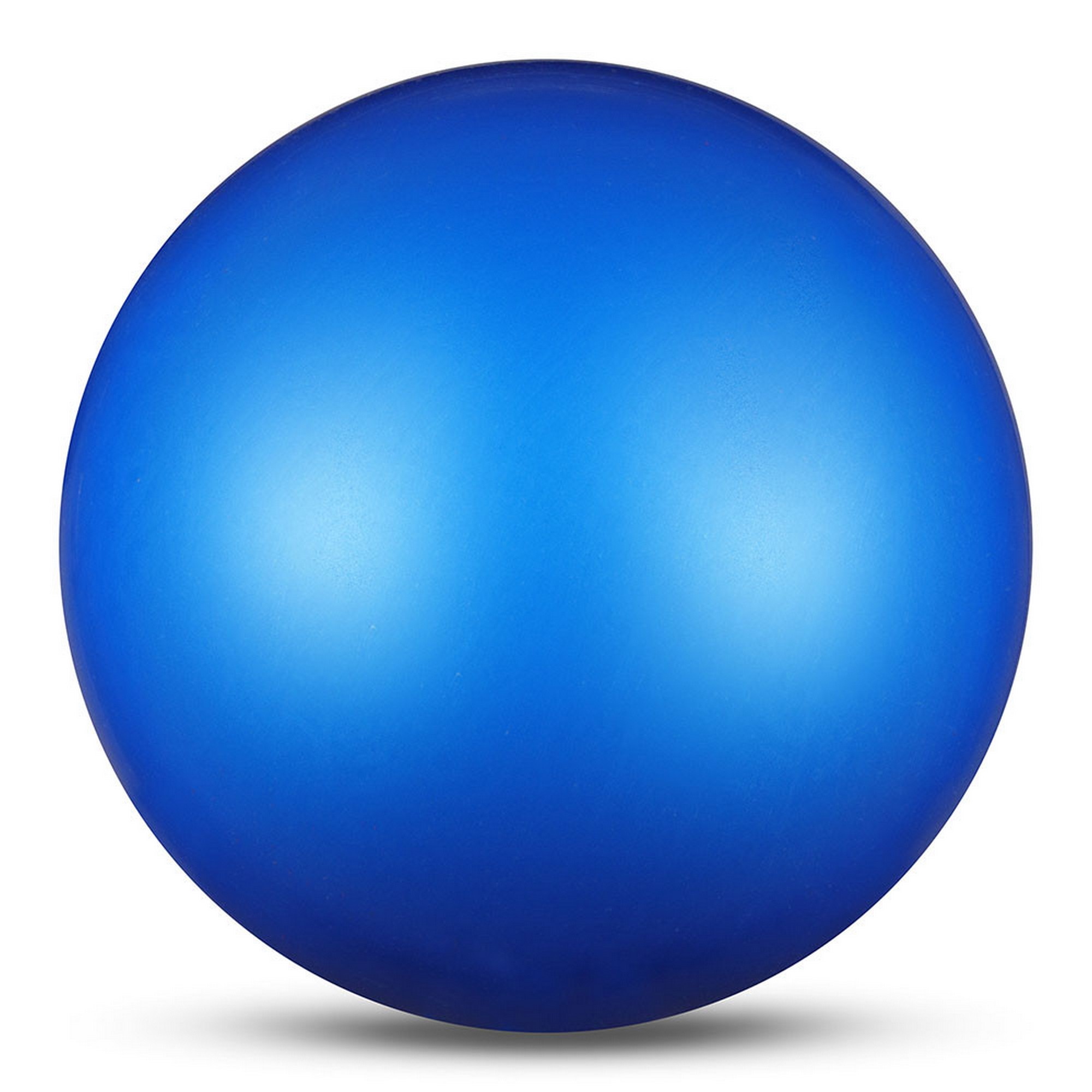 Мяч для художественной гимнастики d15см Indigo ПВХ IN315-B синий металлик