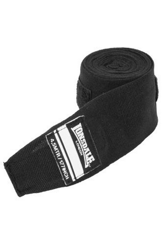 

Бинты 450см Lonsdale Pro Hand 160008 450 BK черный