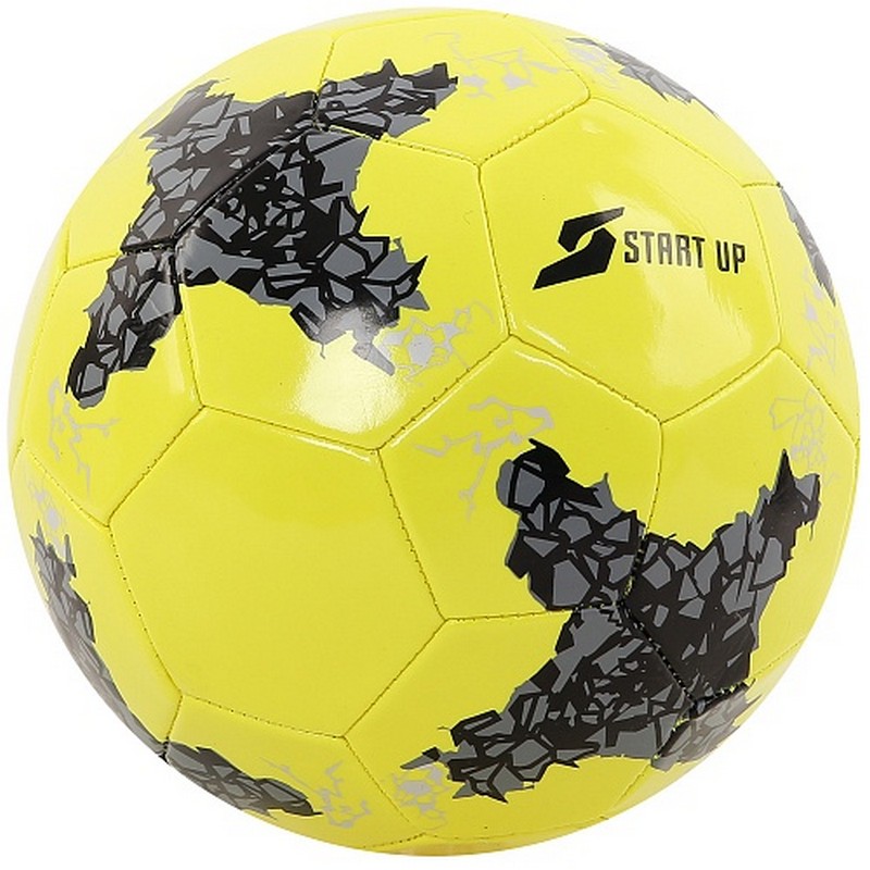 Купить Мяч футбольный для отдыха Start Up E5125 р.5 лайм,