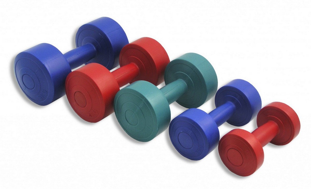 

Виниловые гантели Golfinho 2х5 кг (пара) T456.5