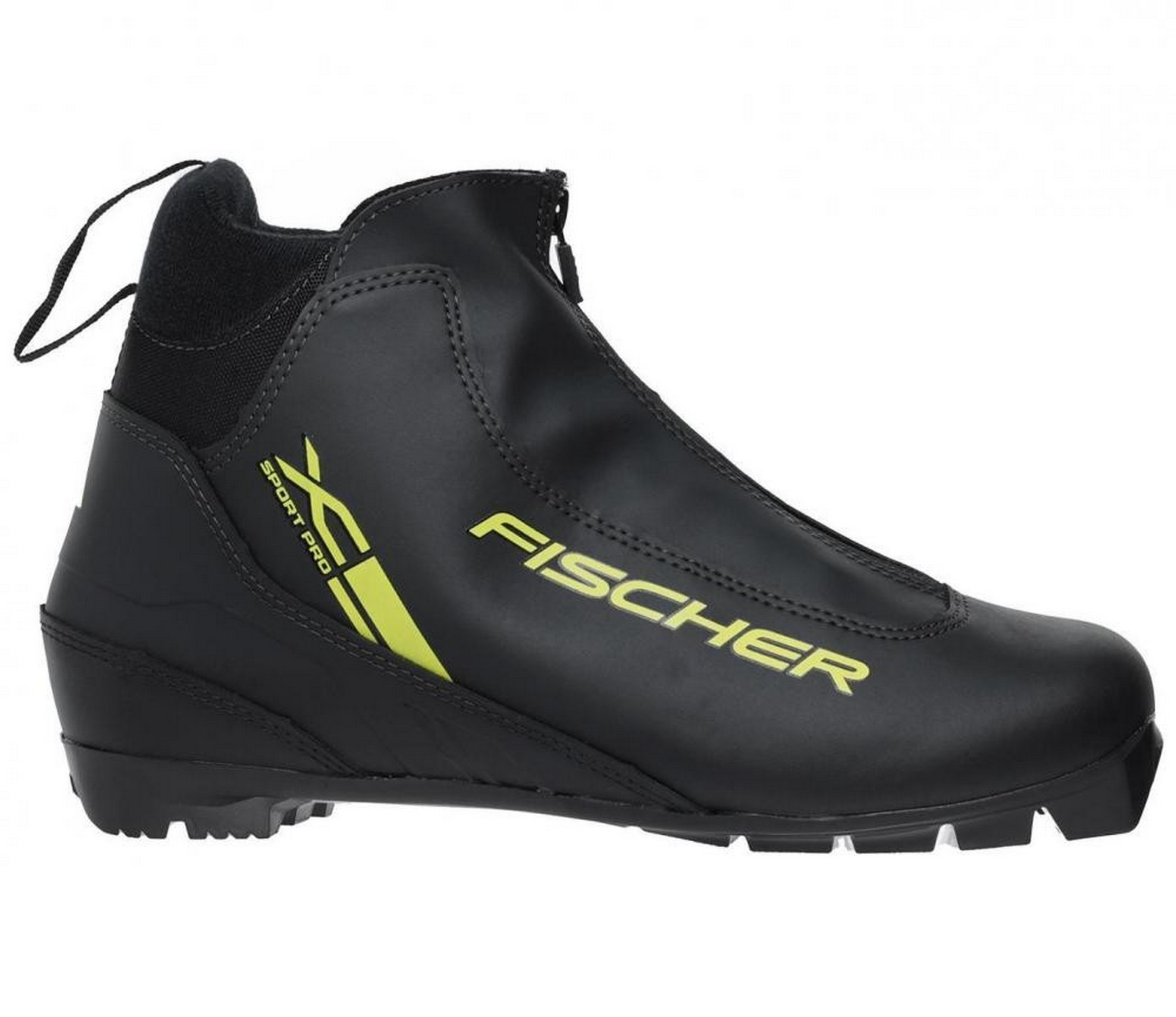 Лыжные ботинки Fischer NNN XC Sport Pro S86122 черный\желтый 2000_1730