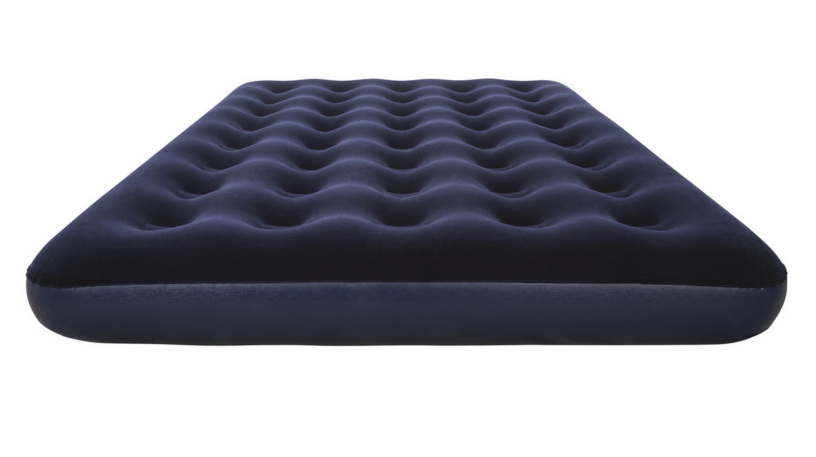 фото Надувной матрас bestway flocked air bed - air pump(double) 191х137х22 см 67287