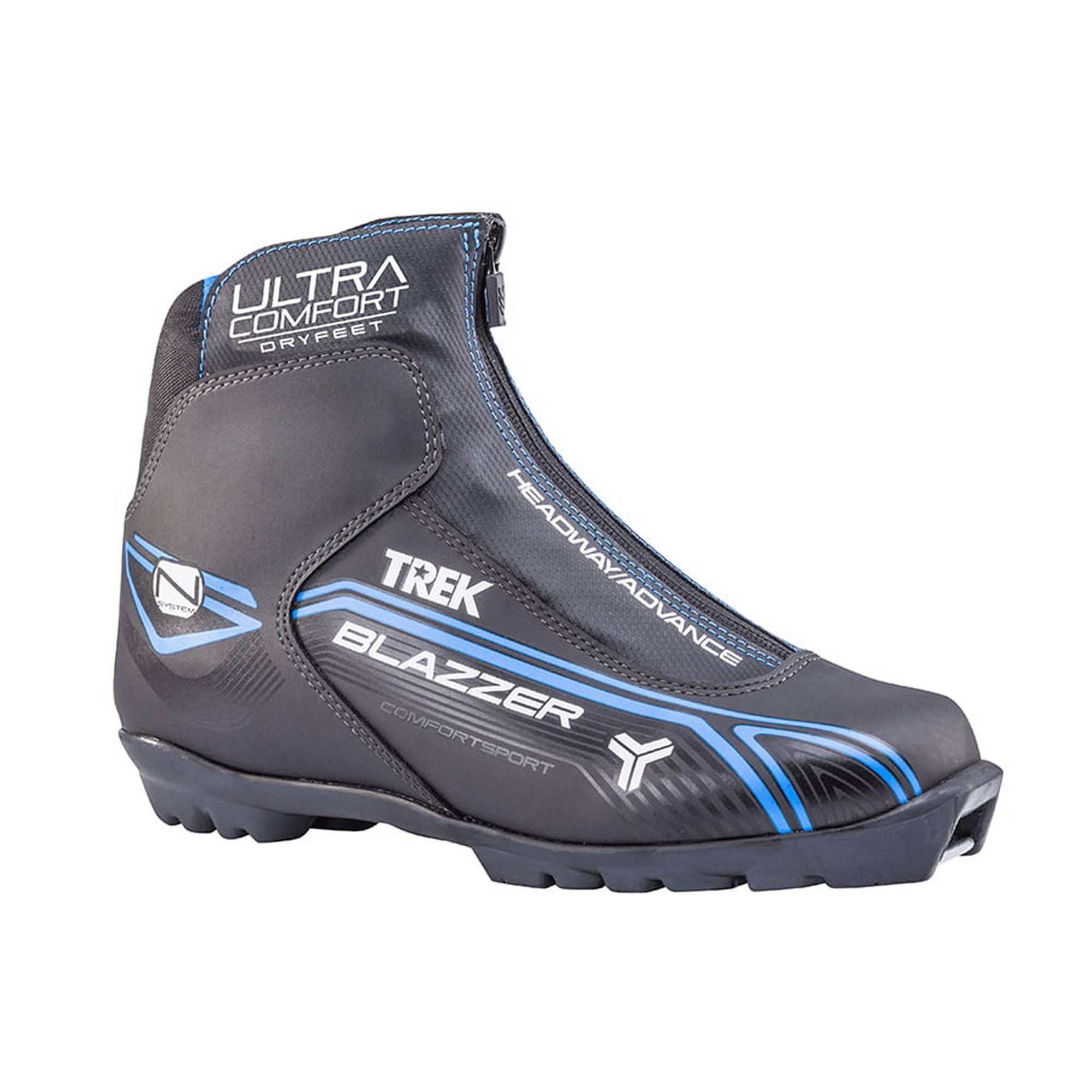 фото Ботинки лыжные nnn trek blazzercomfort3 043211 черный