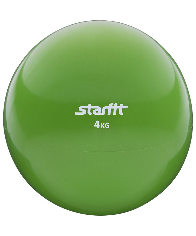 Купить Медбол 4 кг Starfit GB-703 зеленый, Star Fit