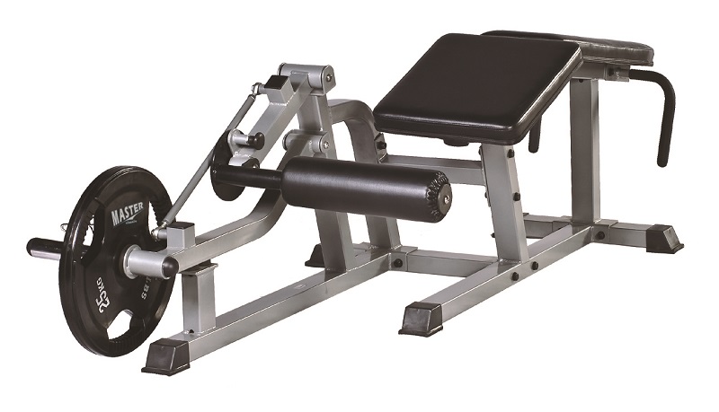 Сгибания ног лежа на свободном весе BenCarFitness TS-M30