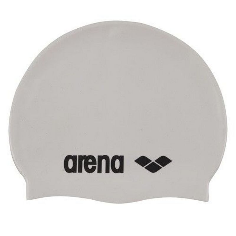 Купить Шапочка для плавания Arena Classic Silicone силикон белый,