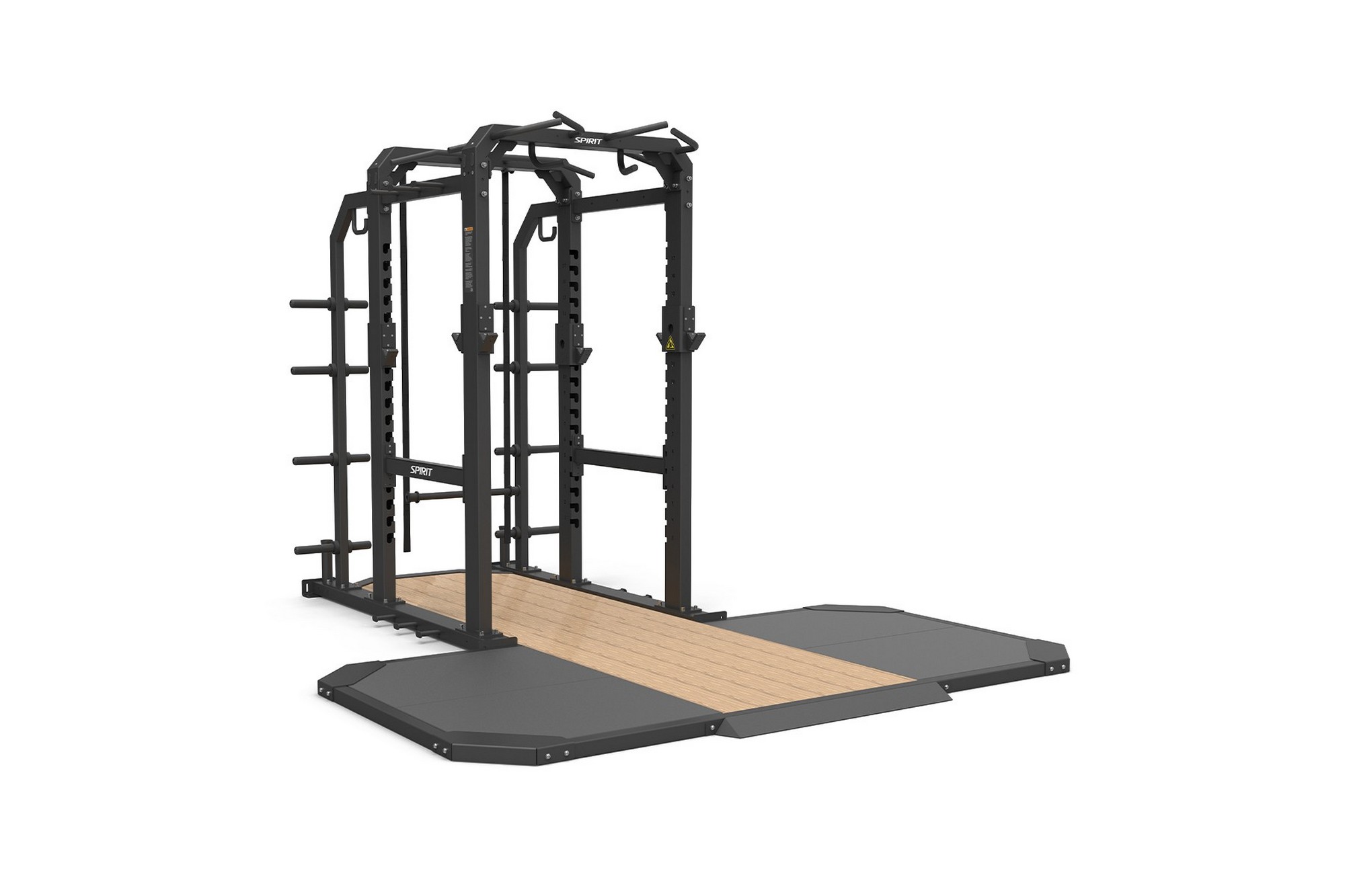 Силовая полурама с помостом Spirit Fitness SP-4203-P 2000_1333