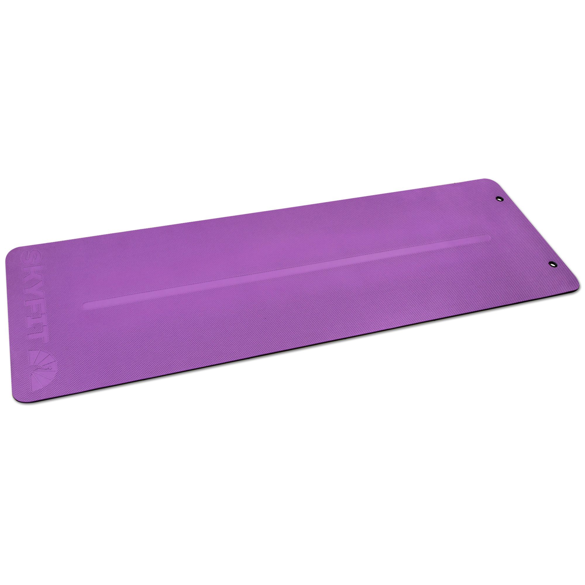 Коврик для пилатес 180x60x0,5см SkyFit PRO SF-PMp фиолетовый,  - купить со скидкой