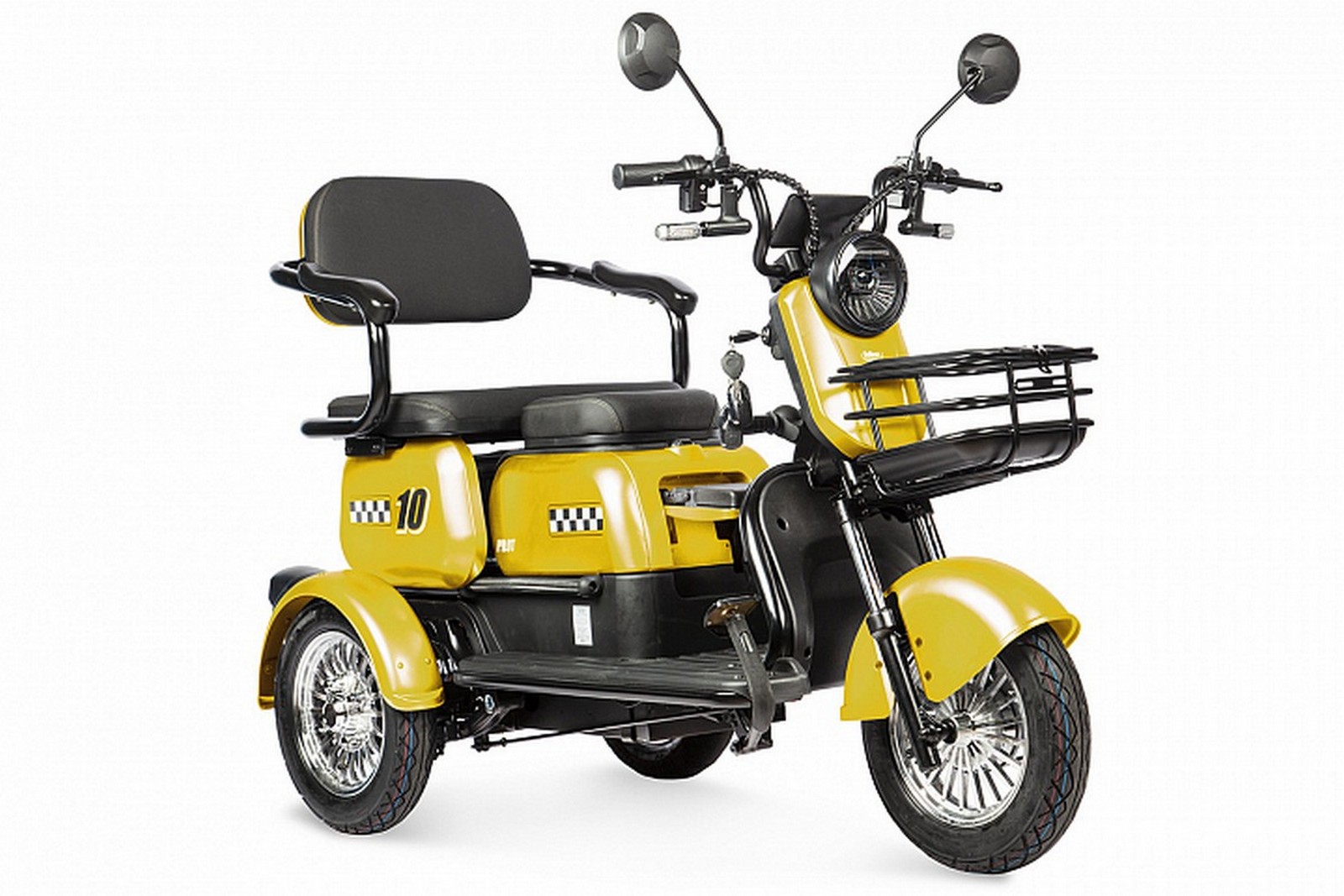 фото Трицикл rutrike бумеранг 022656-2338 желтый