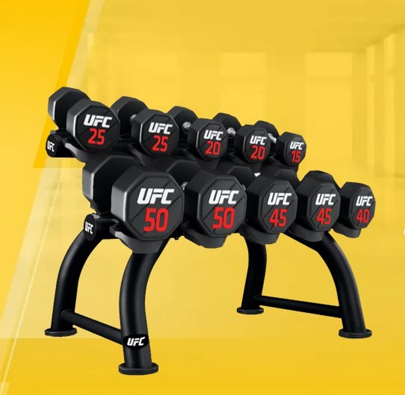 Уретановые гантели UFC Premium 26kg (пара) UFC-DBPU-8317,  - купить со скидкой