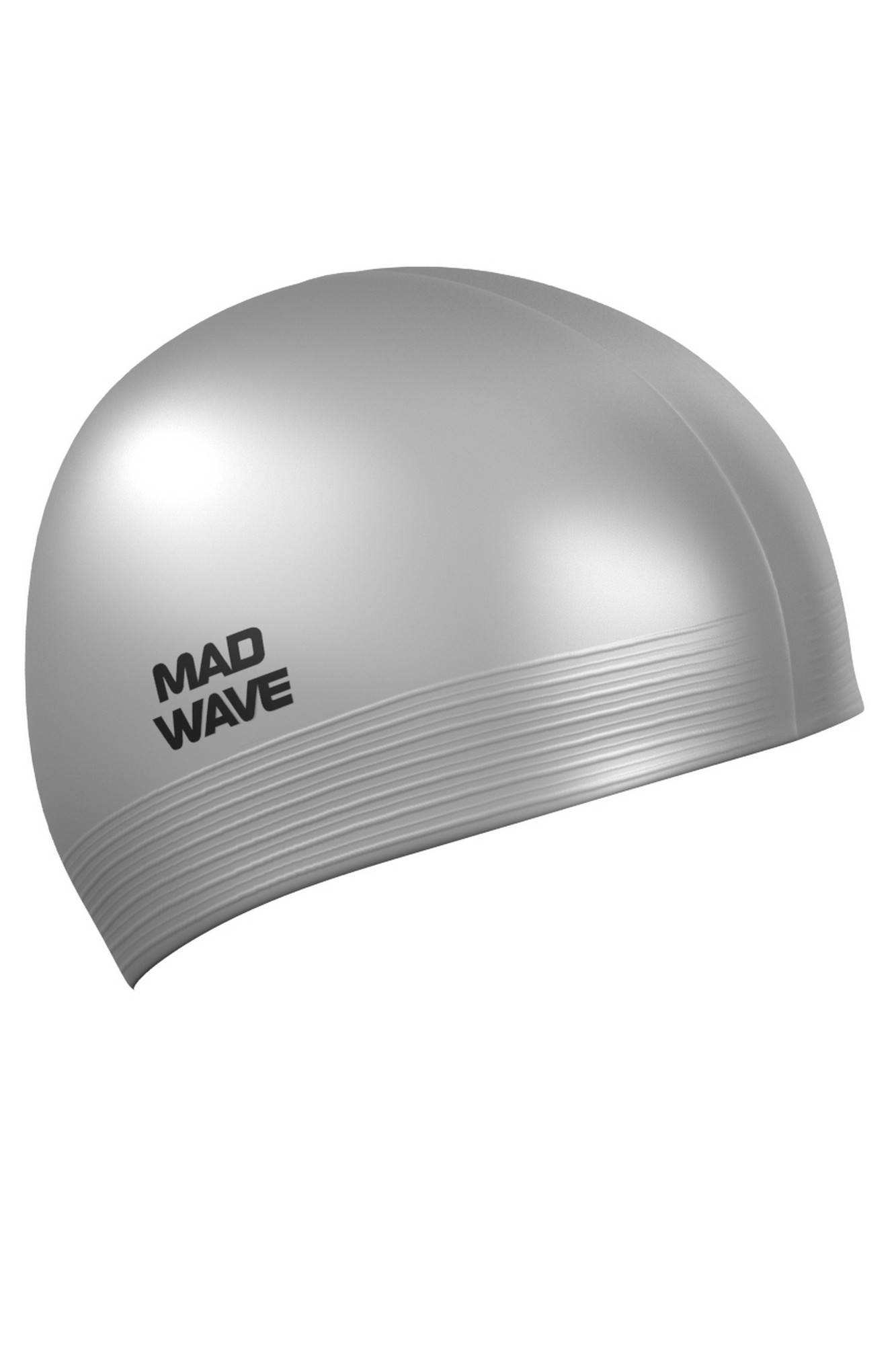 Латексная шапочка Mad Wave Solid Soft M0565 02 0 17W серебро