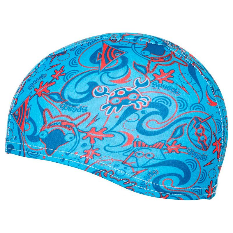 фото Шапочка для плавания speedo sea squad polyester cap (a264) гол, one size