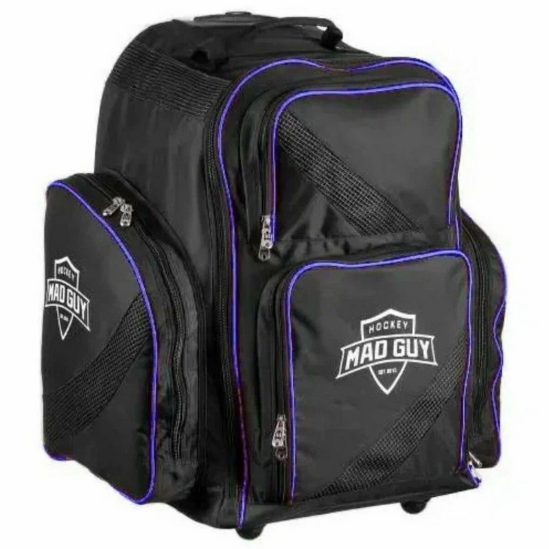 

Рюкзак хоккейный на колесах, SR Mad Guy Limited Edition, черный\синий