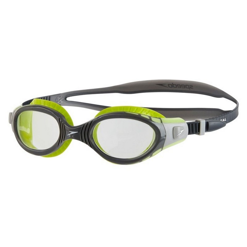 

Очки для плавания Speedo Futura Biofuse Flexiseal 8-11315B995 зеленый\прозрачный