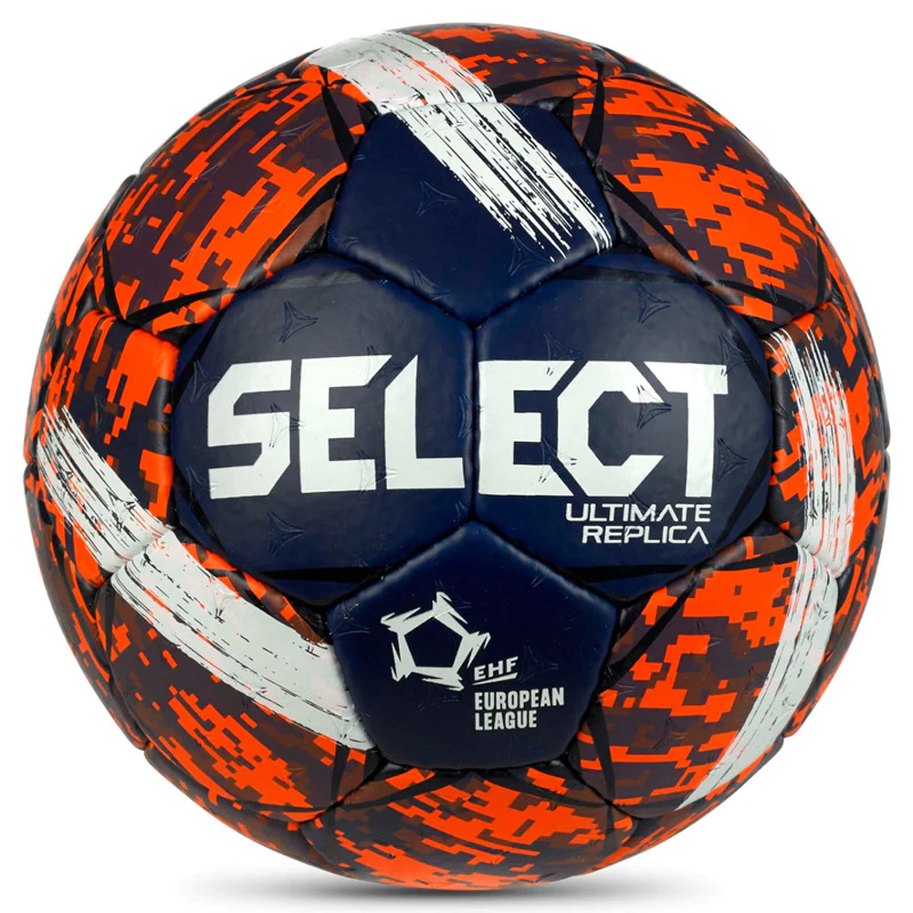 фото Мяч гандбольный select ultimate replica v23, 3571854495, р.2 (jr), ehf appr, пу, руч.сш, сине-оранжевый