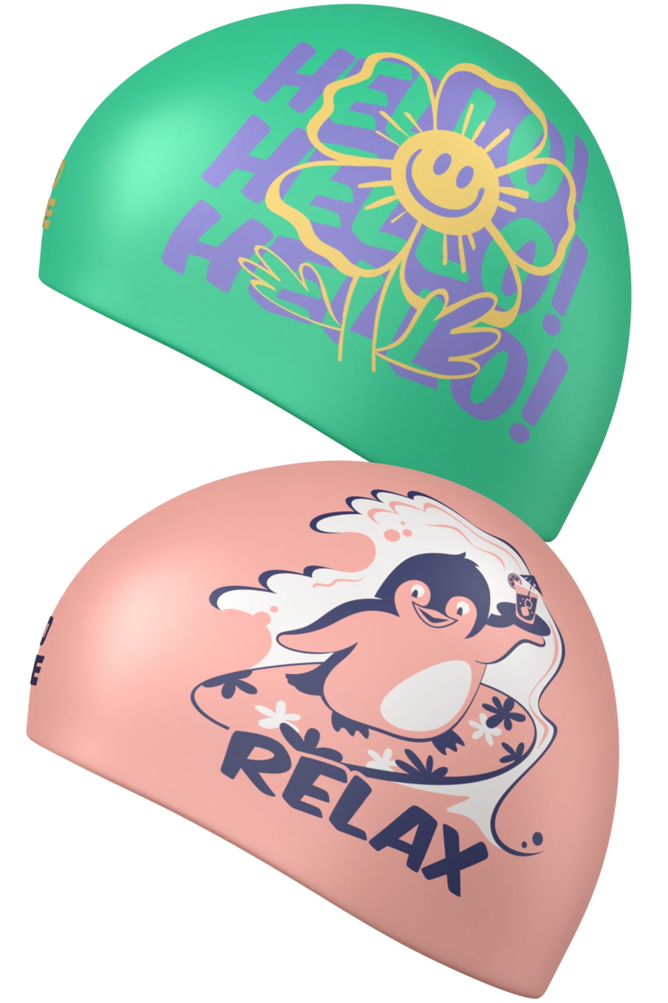 Силиконовая шапочка Mad Wave Reverse Relax M0554 37 0 00W Розовый 1333_2000