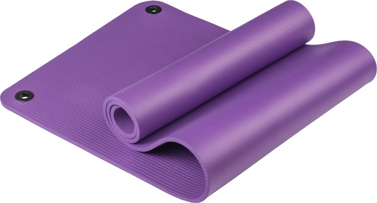 фото Коврик для йоги и фитнеса 180x60x1см sundays fitness ir97506 6062597 фиолетовый