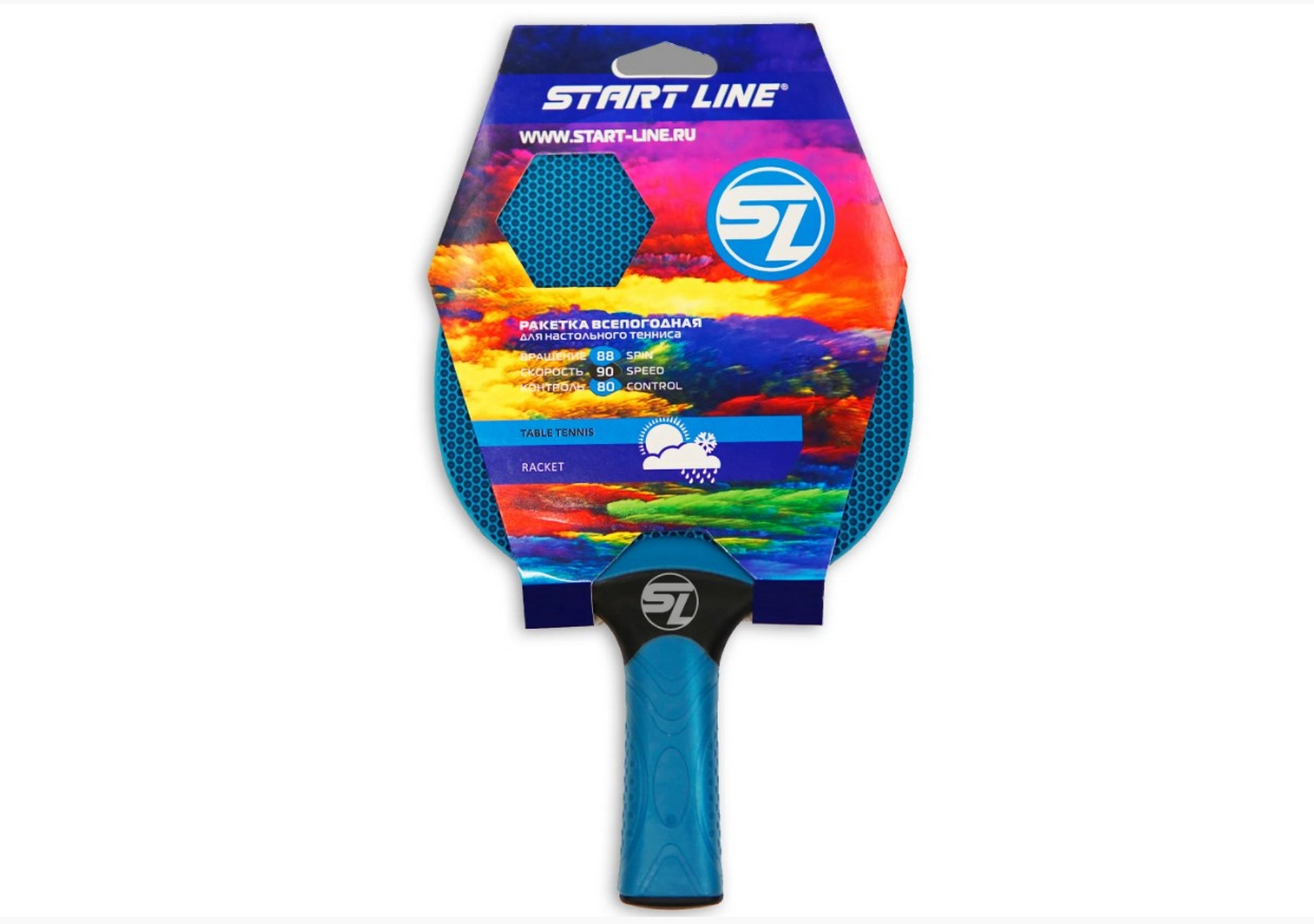 Теннисная ракетка plastic Start line 21120P blue