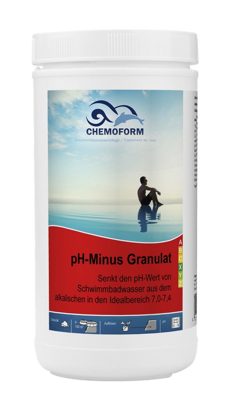рН минус гранулированный, 1,5 кг Chemoform 0811001,  - купить со скидкой