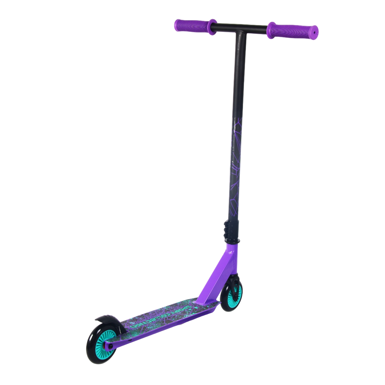 Самокат трюковый 100мм Sport Collection СК-ST100-60 violet 1500_1500