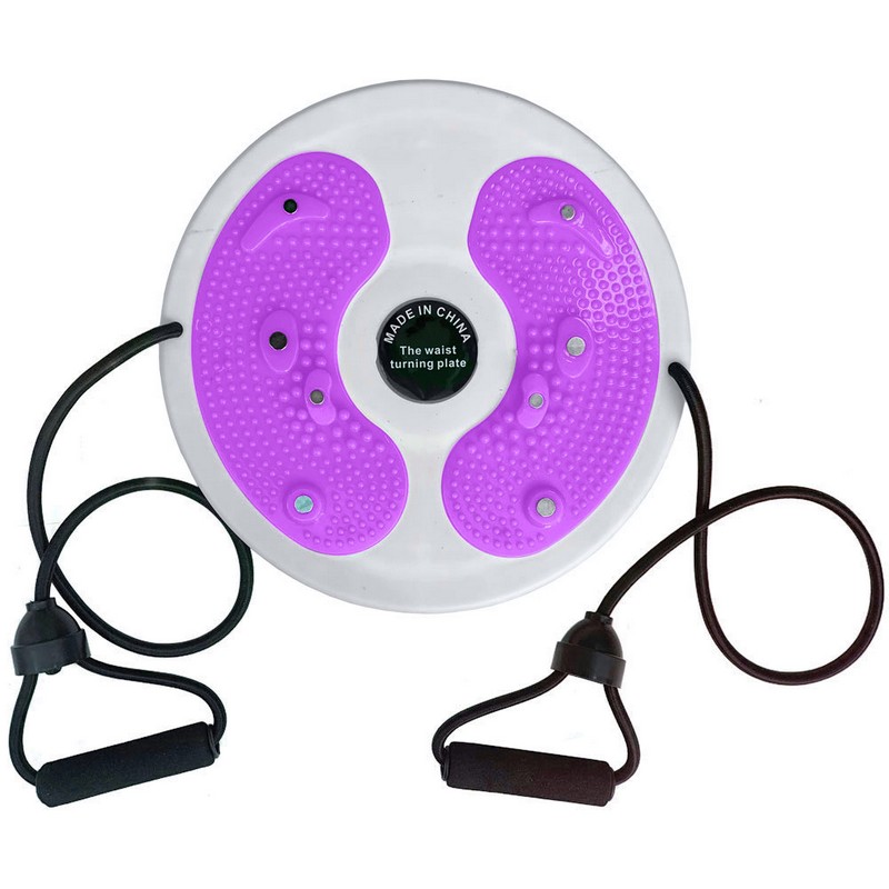 Купить Диск вращения Sportex Грация, с эспандером D34413-3 фиолетовый,