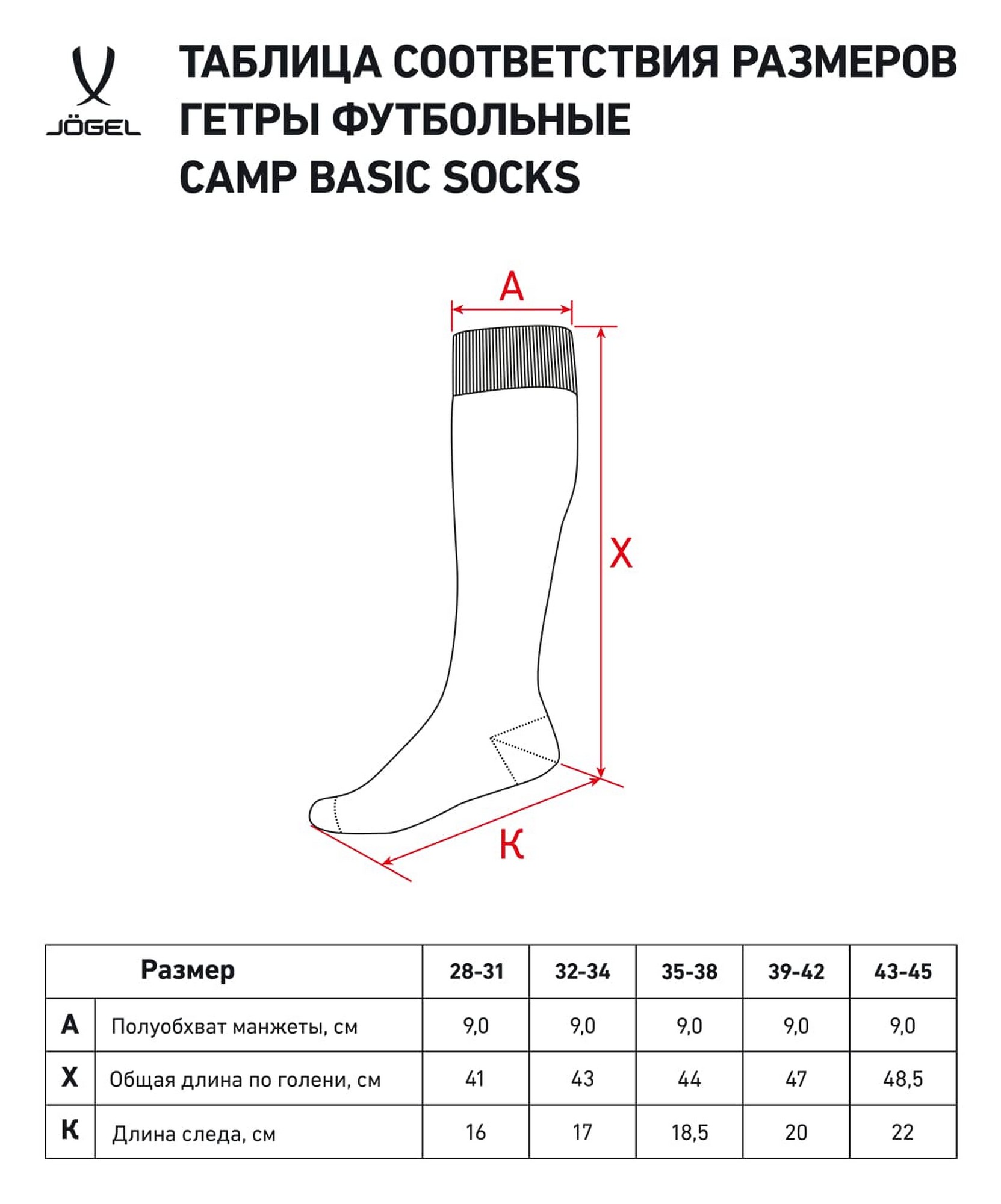 Гетры футбольные Jogel Camp Basic Socks бирюзовый\серый 1663_2000