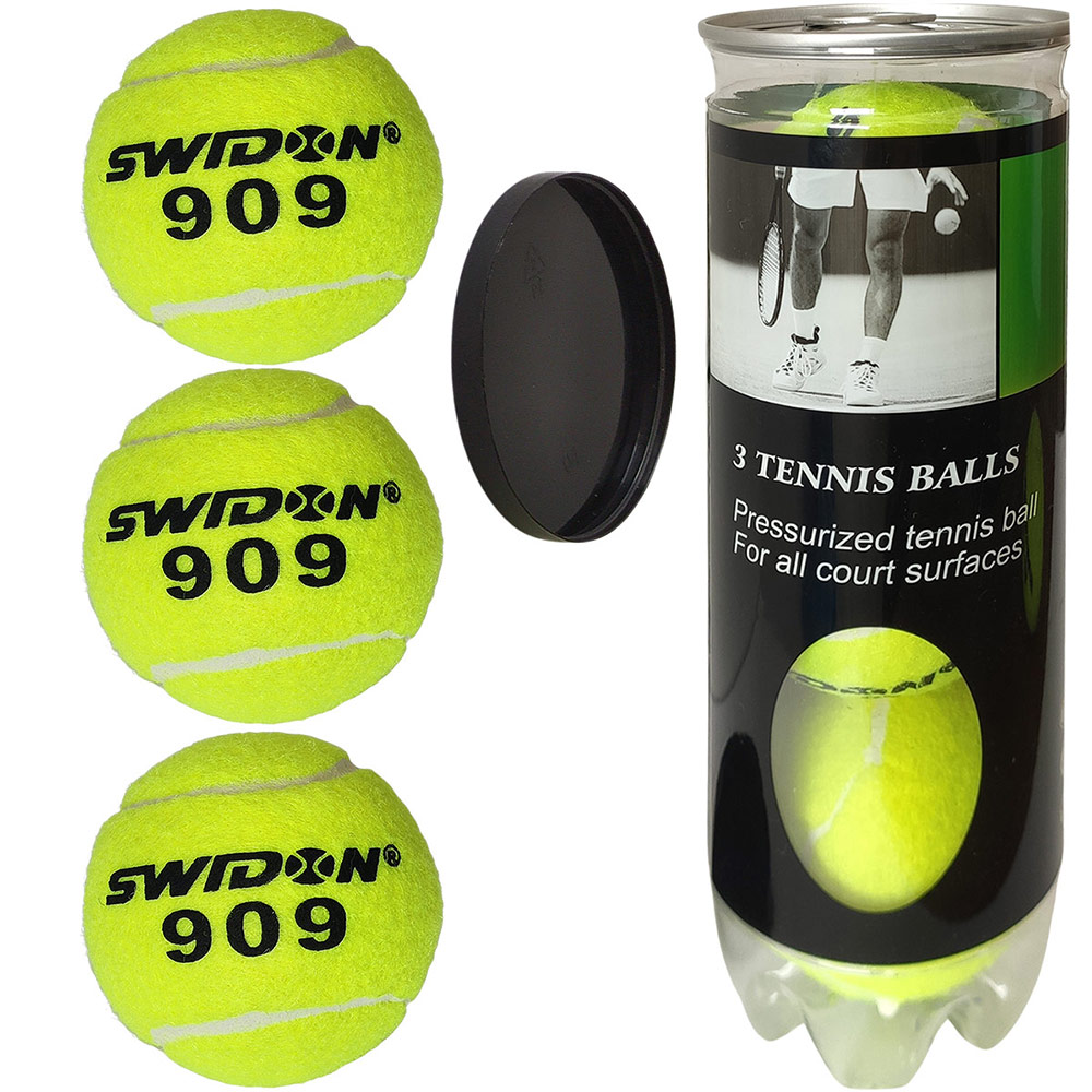 Купить Мячи для большого тенниса Swidon 909 3 штуки (в тубе) E29380, NoBrand
