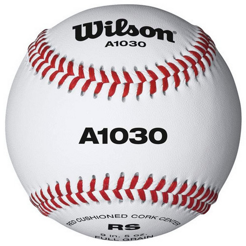 Мяч для бейсбола Wilson Championship WTA1030B белый