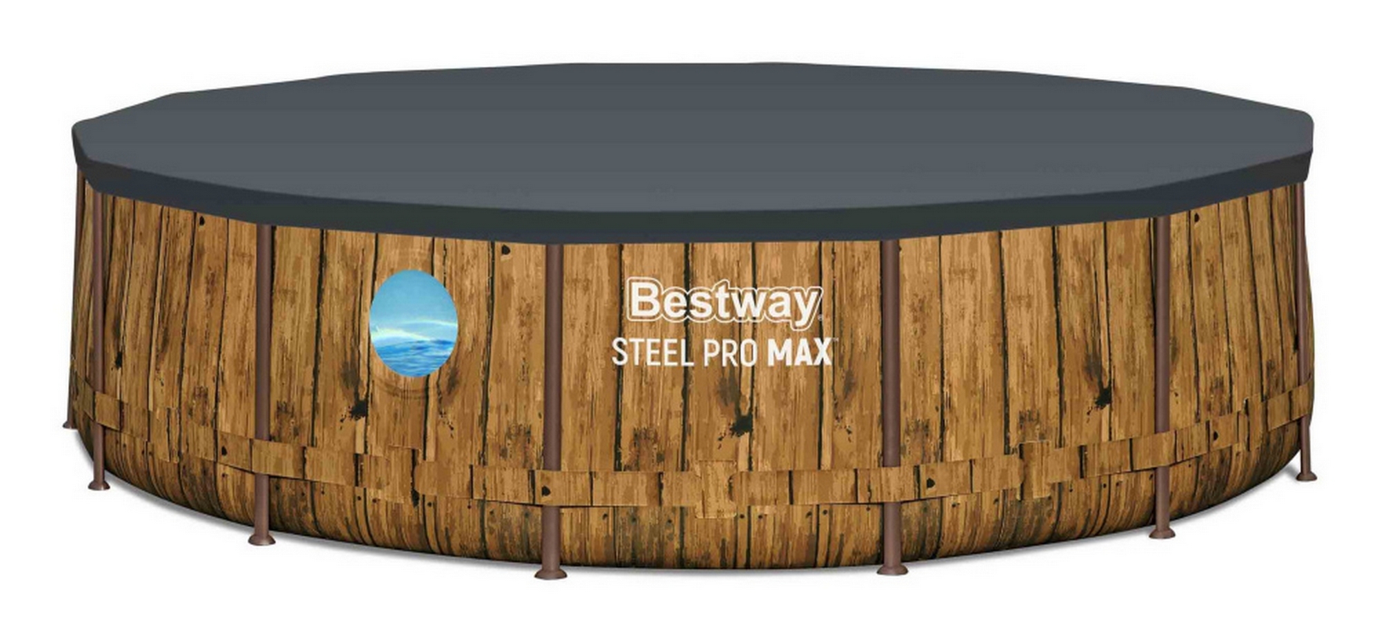 Каркасный бассейн 427х107см, фильтр-насос, лестница, тент Bestway Splashview Pool 561JM 2000_932