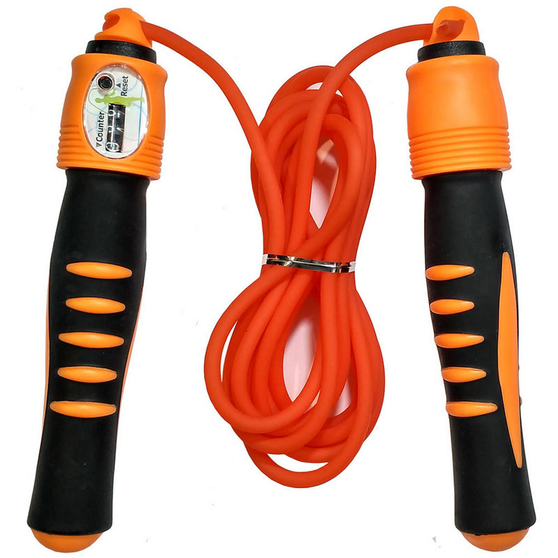 Купить Скакалка Sportex 2,8 м R18146 (оранжевая),
