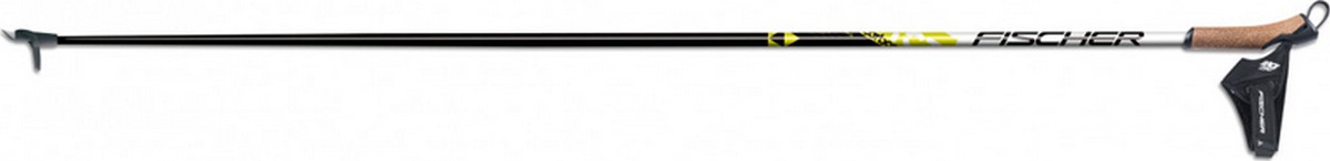 фото Лыжные палки fischer rc3 carbon карбон 50%+стекло 50% z41519 черный\белый