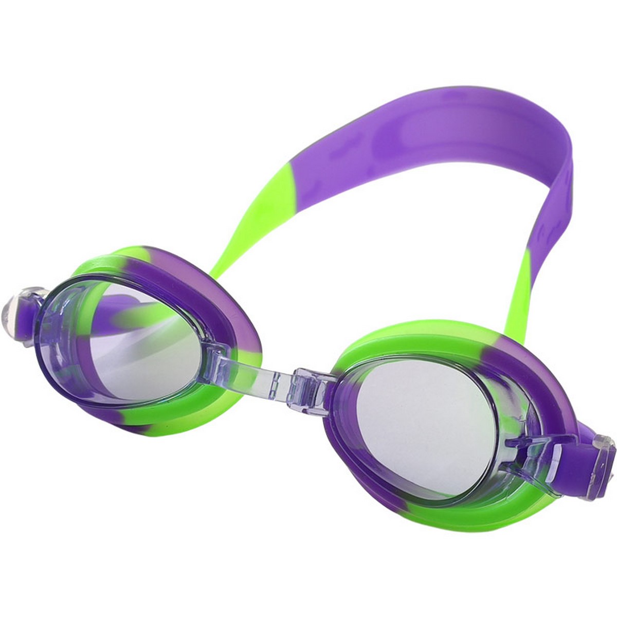 Купить Очки для плавания юниорские Sportex E39666 фиолетово-зеленый,