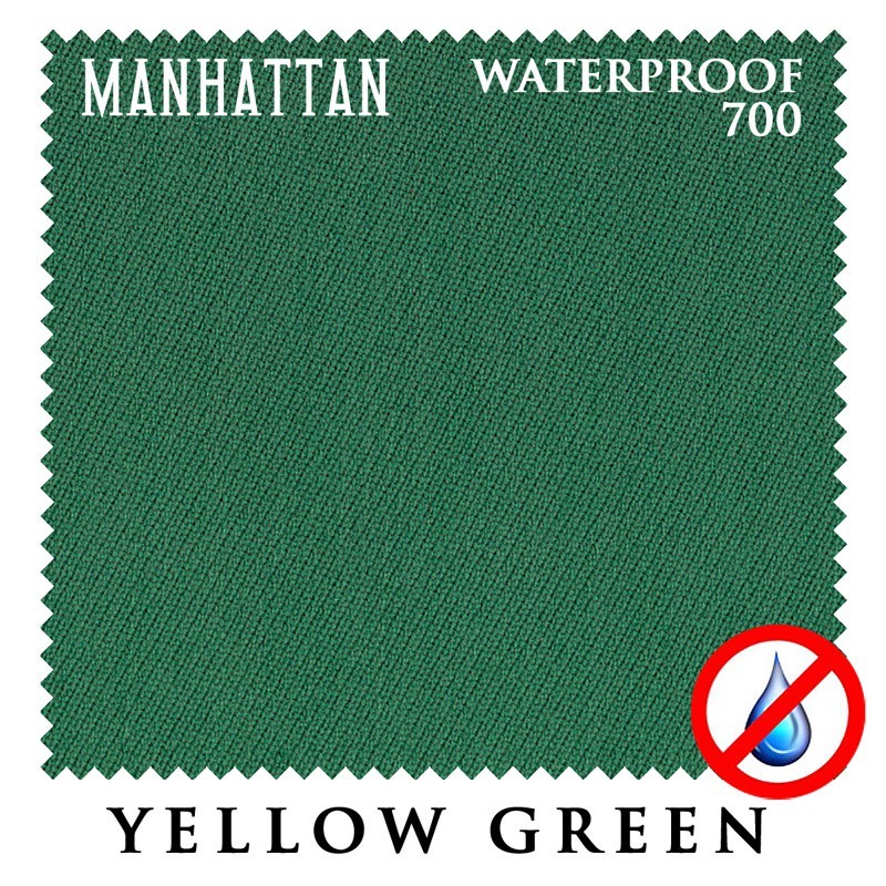 Сукно Manhattan 700 Waterproof 195см Yellow Green 60М 800_800