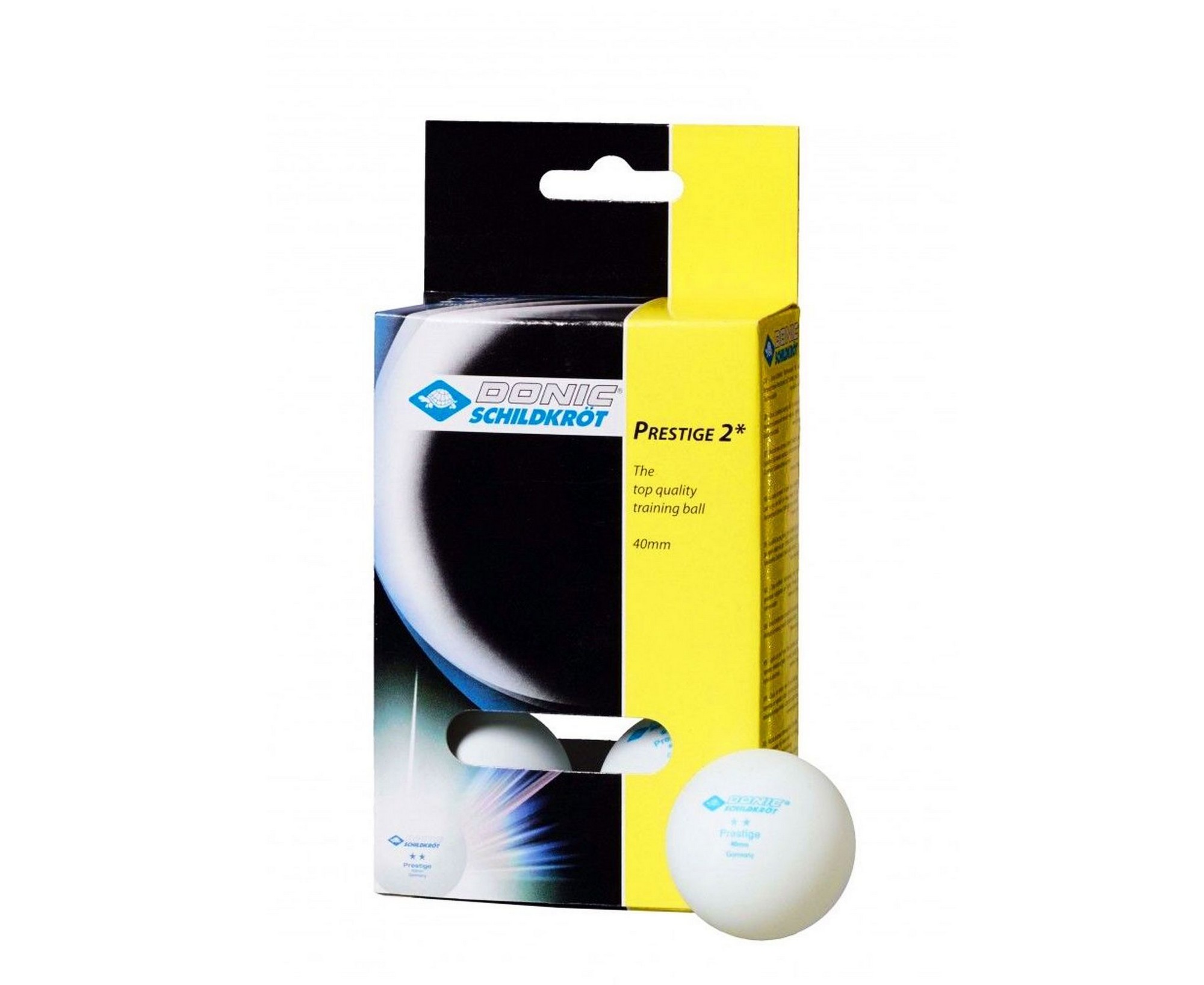 Купить Мячи для настольного тенниса Donic Prestige 2, 6 штук 618026 белый,